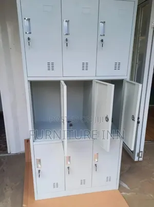 Security Brand New 9 Door File Cabinet