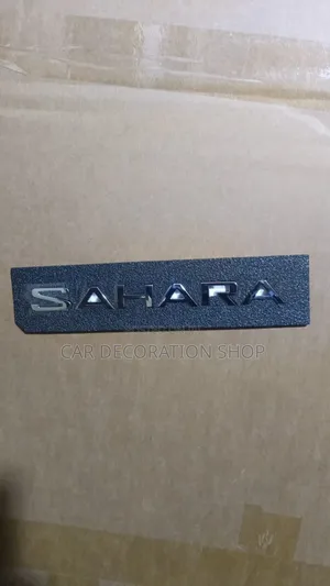 Sahara Chrome Prado Badge