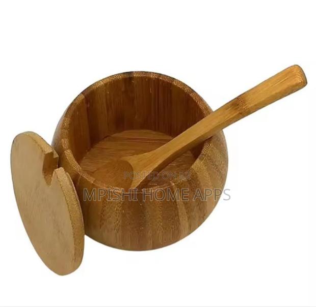 Bamboo Sugar Dish 320ml - thumbnail 3
