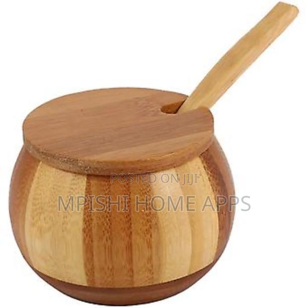 Bamboo Sugar Dish 320ml - thumbnail 4