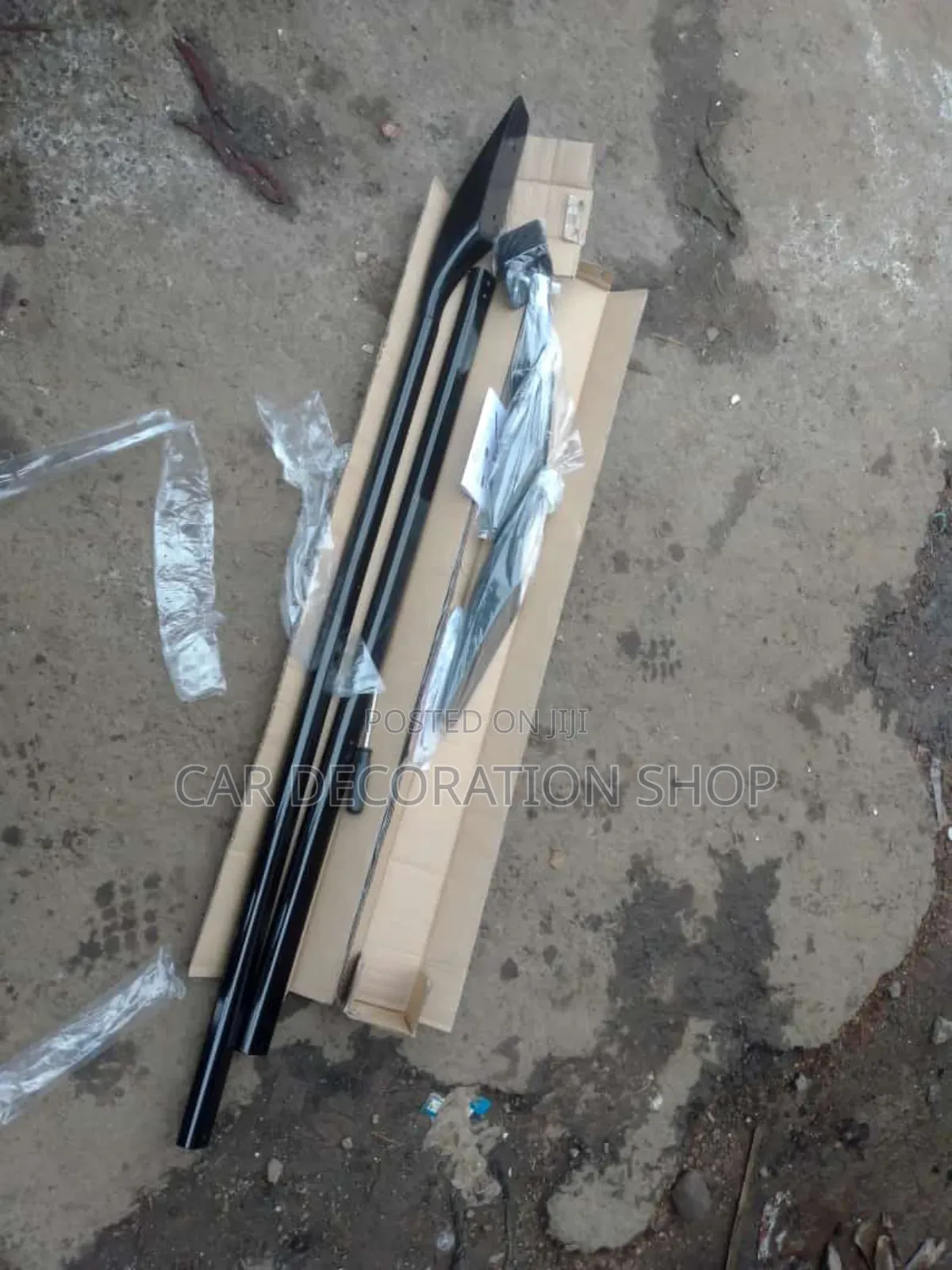 Black All Cars Fit Black Roof Top Mount Rails