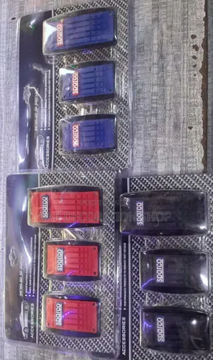 Sparco Manual Rubber Nonslip Pedal Covers