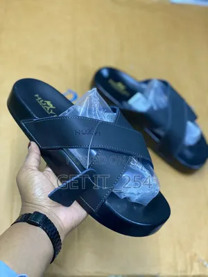 Leather Men Open Shoes Available 40--45