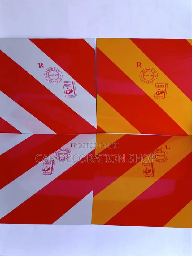 2pc Short Chevrons in White or Yellow