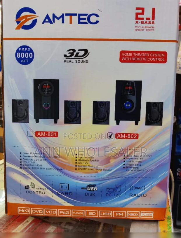 *Amtec Woofer 2.1 Am801/802/803/804/805 - main view
