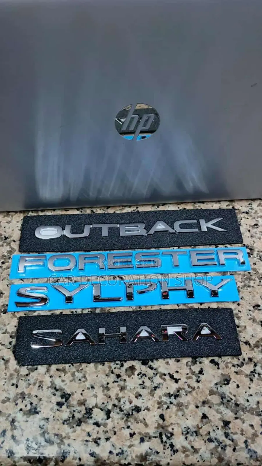 Outback, Forester,Slyphy,Sahara Replacement Decal Badge
