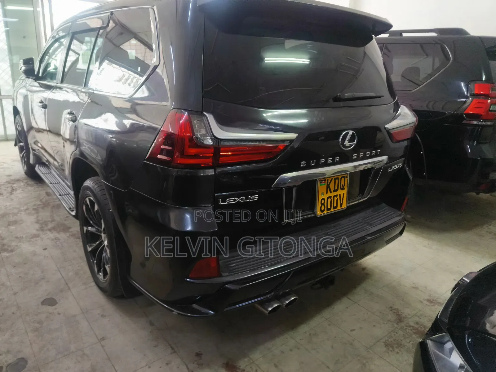 Lexus LX 2016 Black