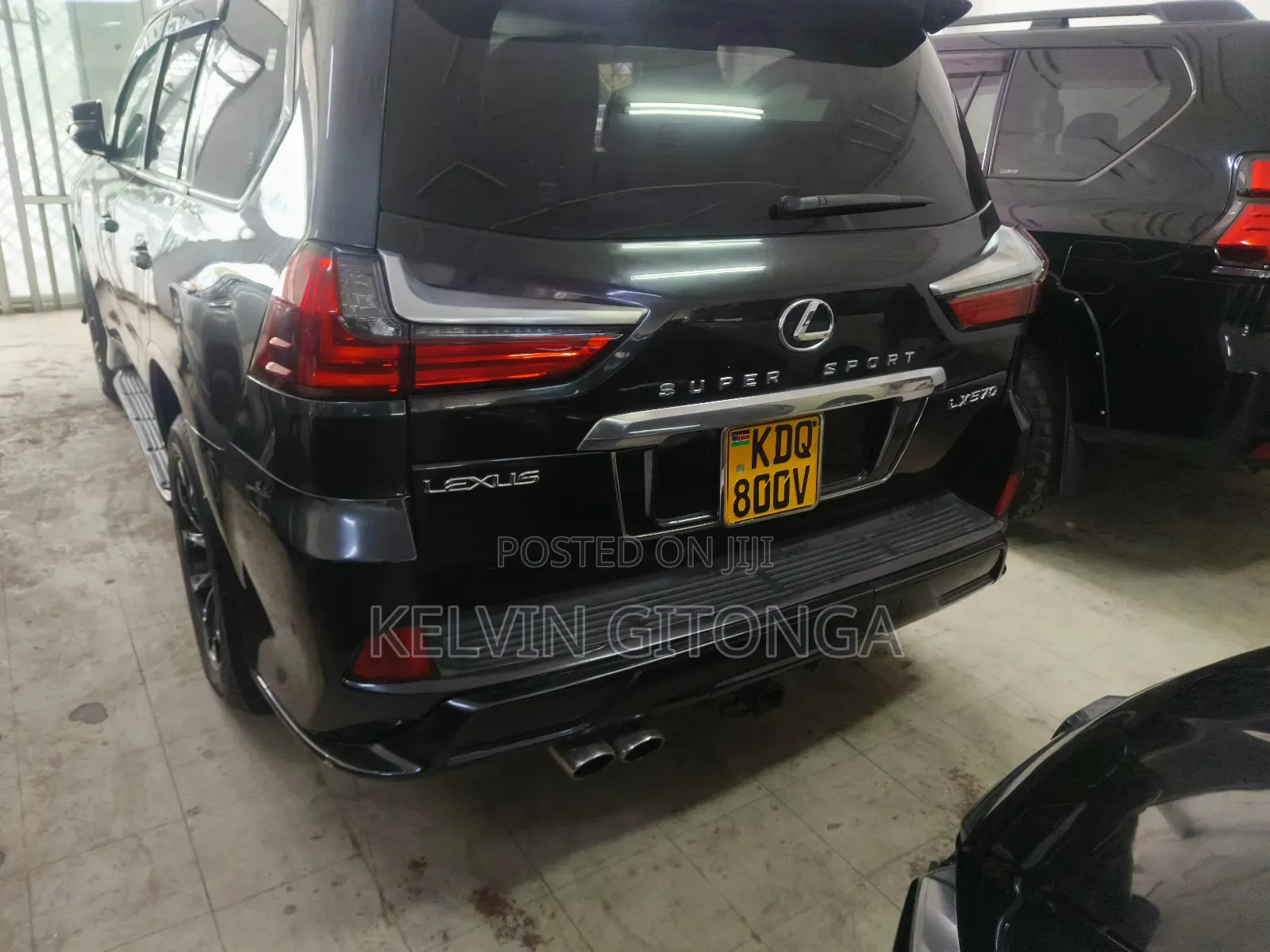 Lexus LX 2016 Black