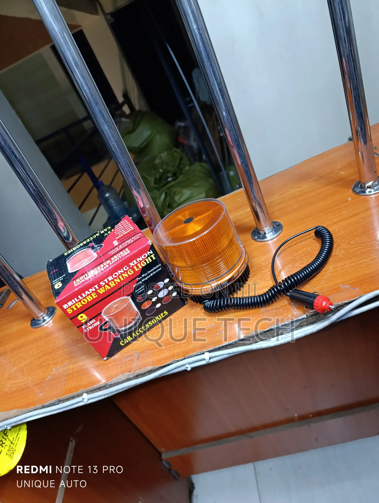 Magnetic Mount Led Strobe Light-24v Emergency Flashing Light
