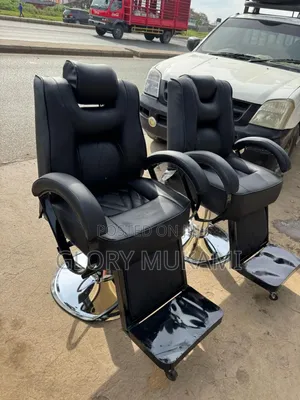 Hydrolic Black Fancy Barber Chair