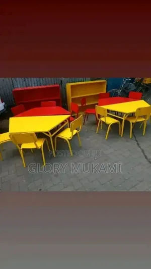 Green ,Red,Kindergarten Chairs