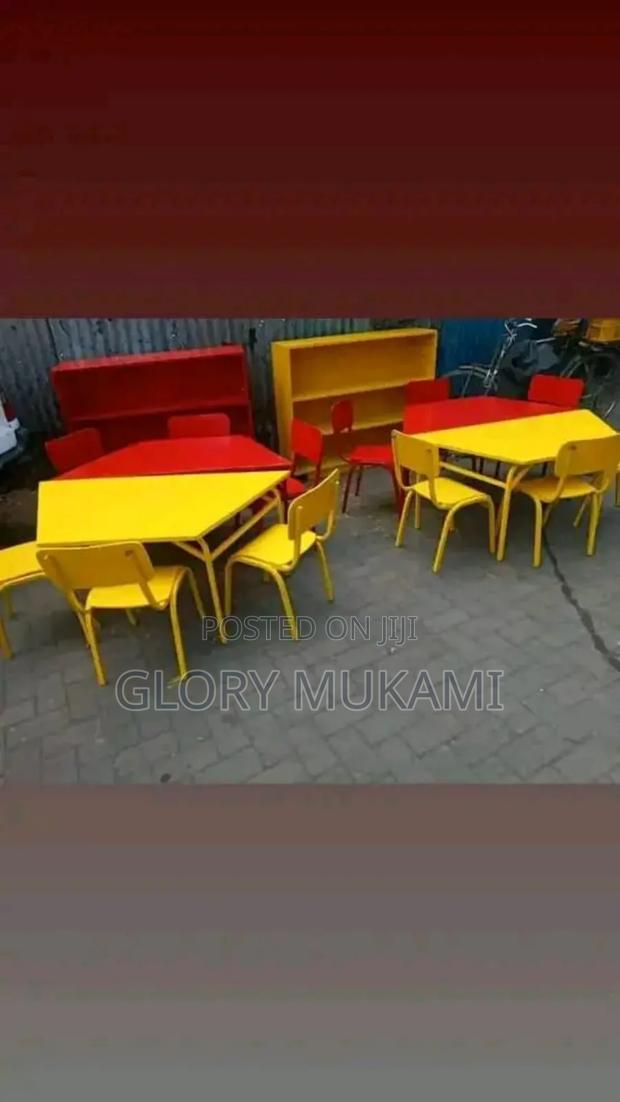 Green ,Red,Kindergarten Chairs - thumbnail 5