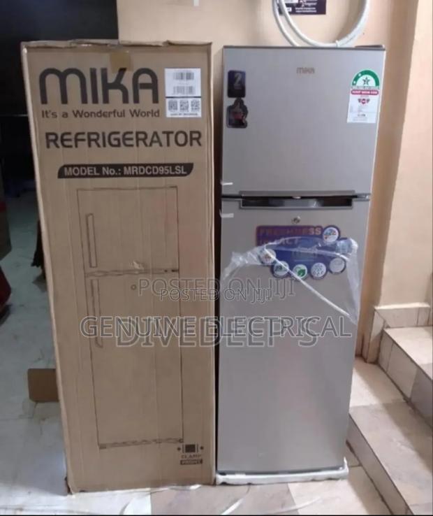 Fridge Mika 168litres Double Door Refrigerator