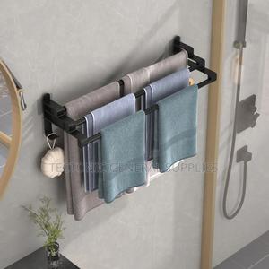 *Three Layer Towel Rack Stainless Steel Towel Holder 60cm - thumbnail 2