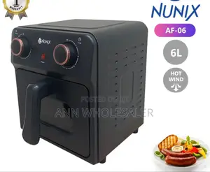 Electric 6 Litres Nunix Airfryer Af-06