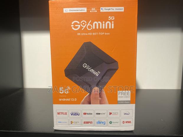 G96mini 5g Android 13 Tv Box Resolution 2gb Ram, 16gb Rom - main view