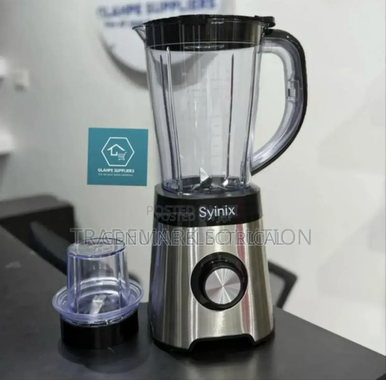 Syinix 1.5litres 2in1 Blender With Grinder