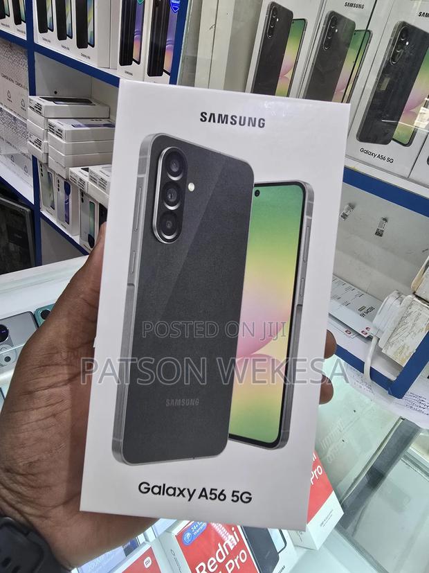 New Samsung Galaxy A56 256 GB Black - main view
