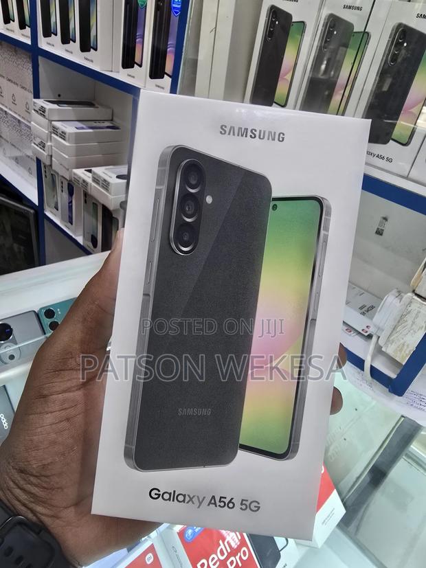 New Samsung Galaxy A56 256 GB Black - thumbnail 3