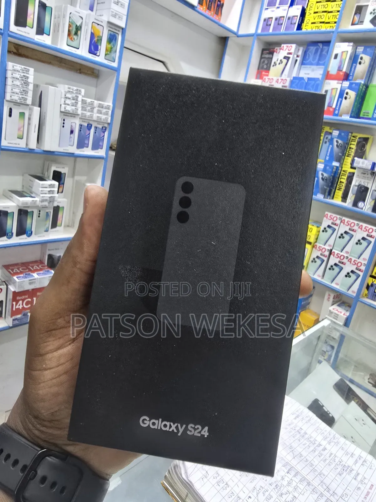 New Samsung Galaxy S24 128 GB Black