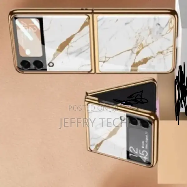 Marble Case for Samsung Galaxy Z Flip 6