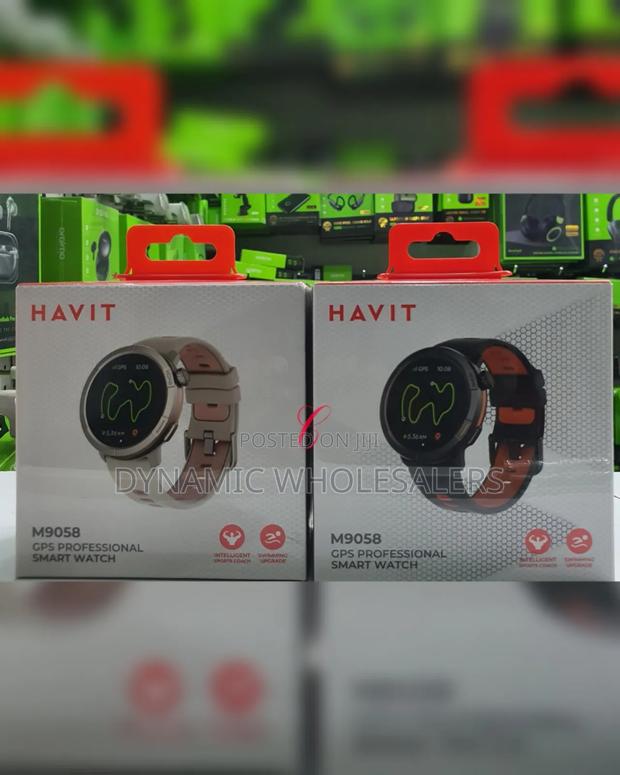 Haavit M9058 Wateraproof Professional Smart Watch.