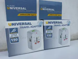 Universal Travel Adapter Plug – 4-in-1 International Adapter