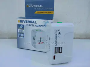 Universal Travel Adapter Plug – 4-in-1 International Adapter