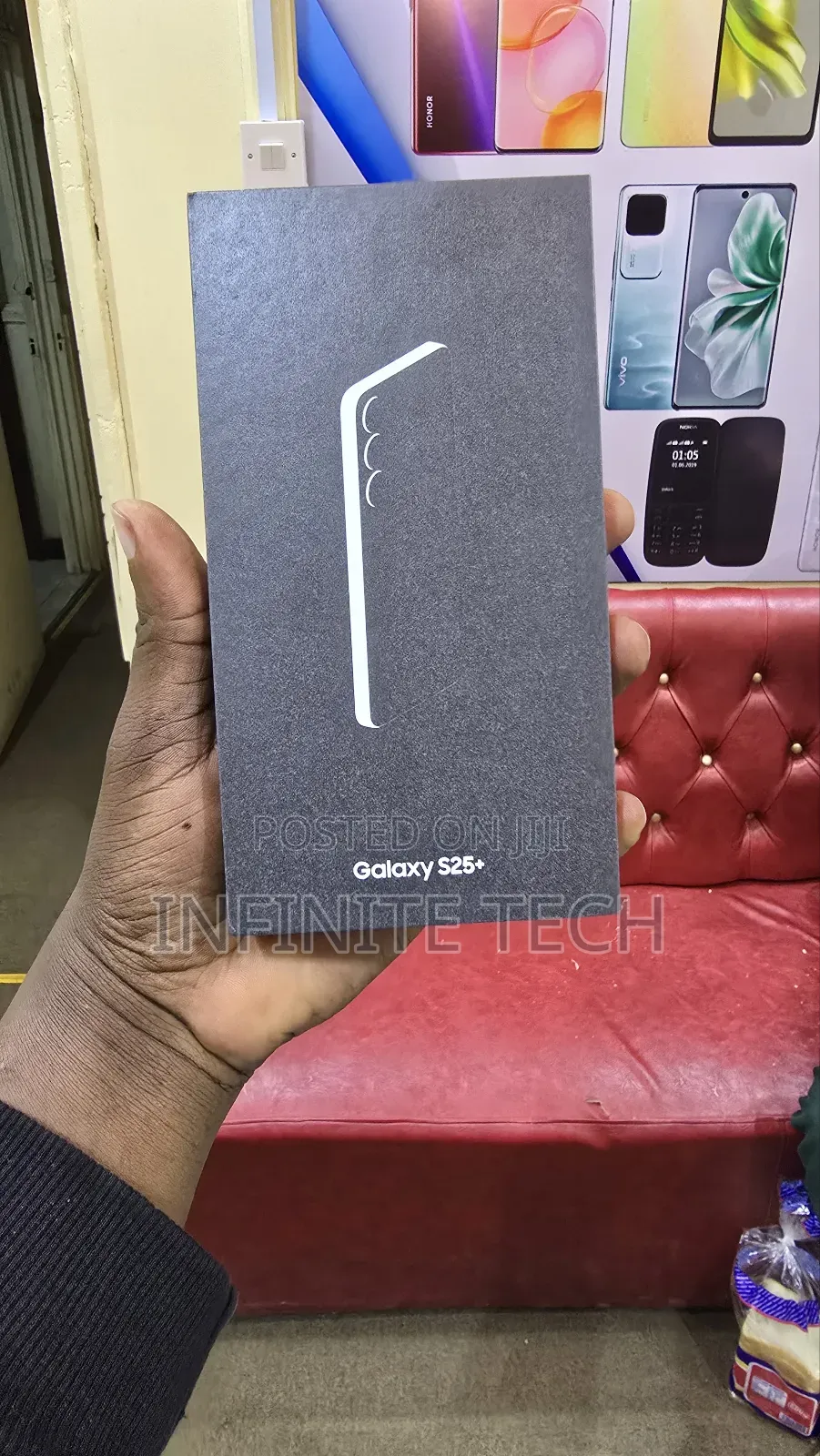 New Samsung Galaxy S25+ 256 GB Black