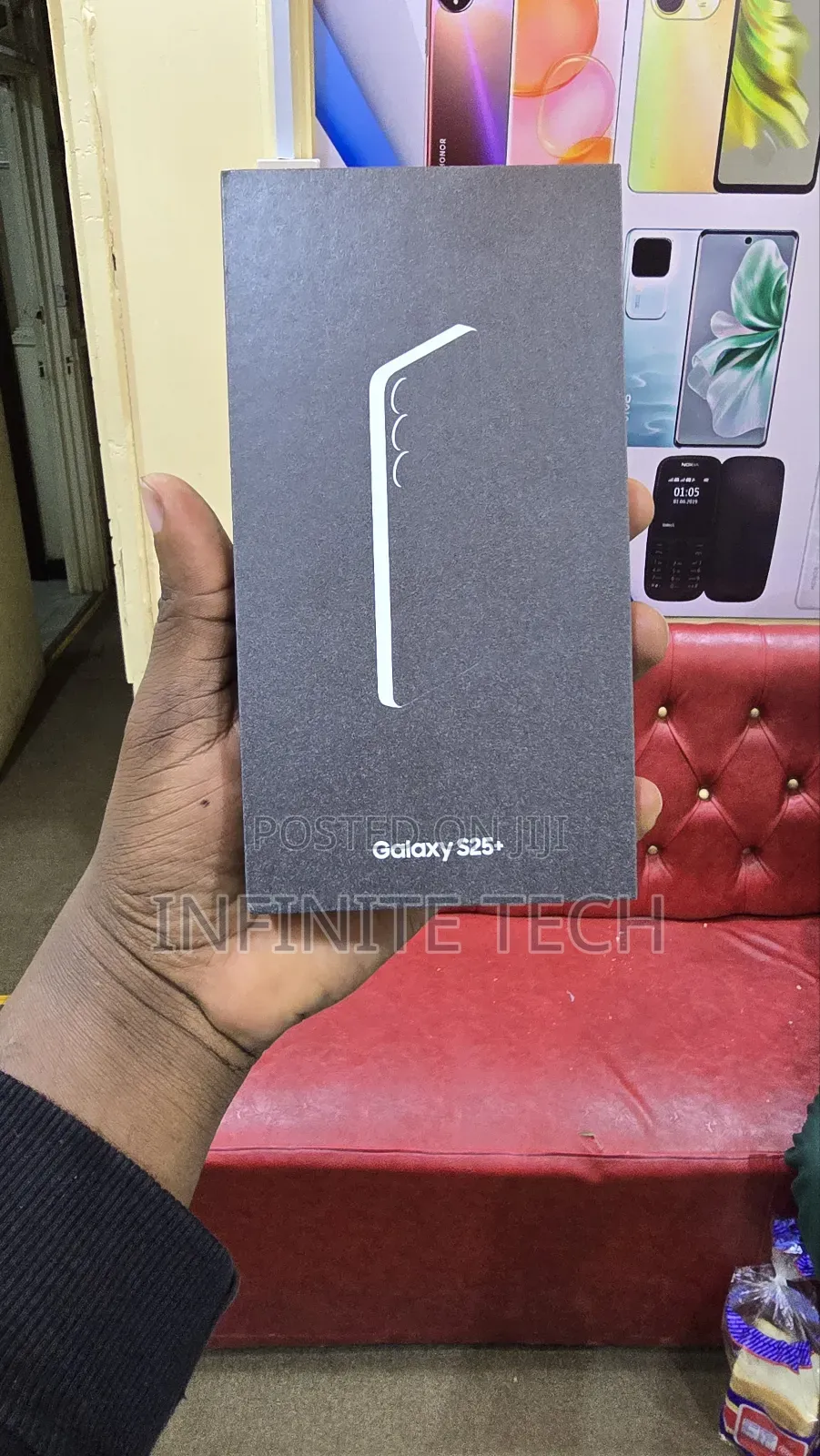 New Samsung Galaxy S25+ 256 GB Black