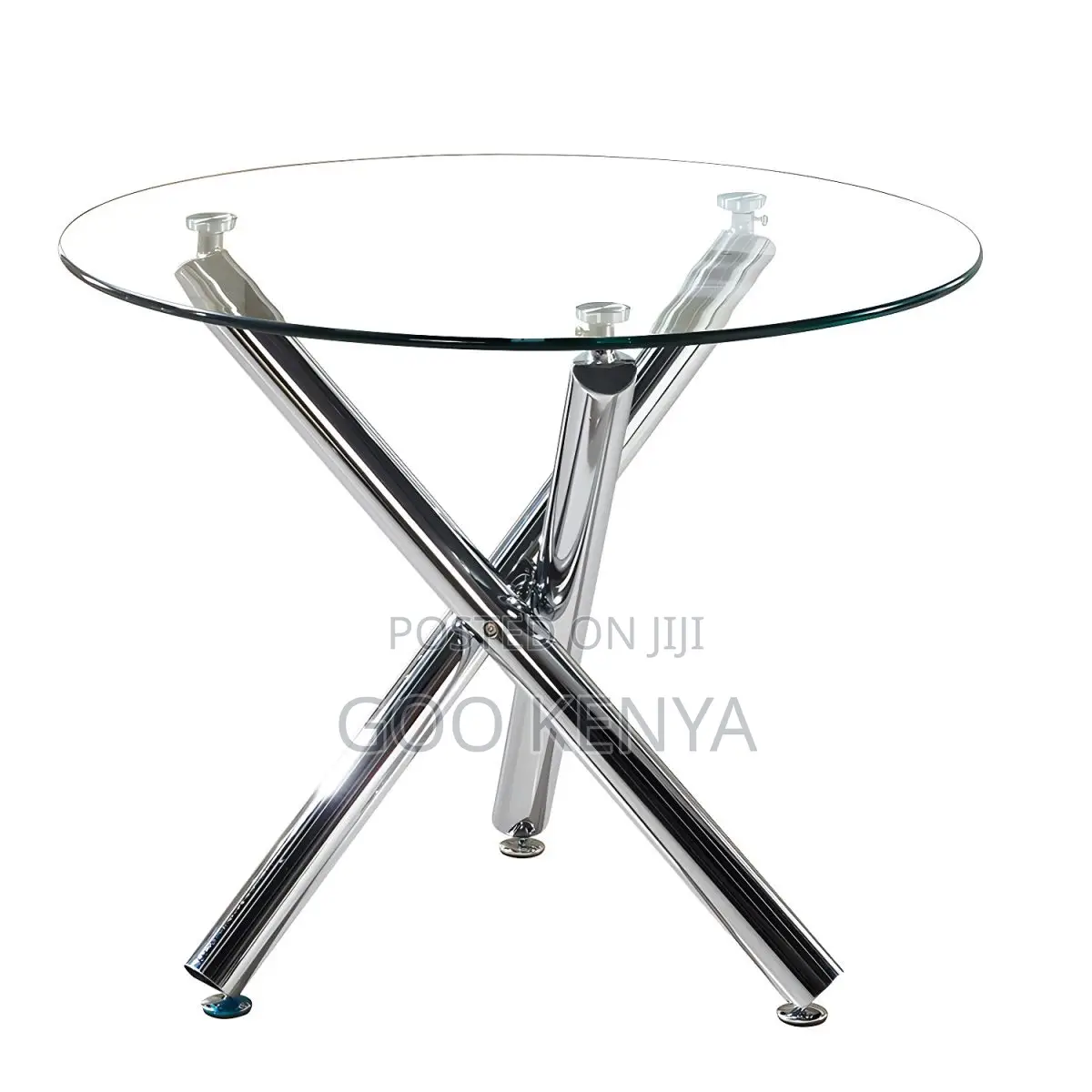 Home Tables; Clear Glass Dining Table