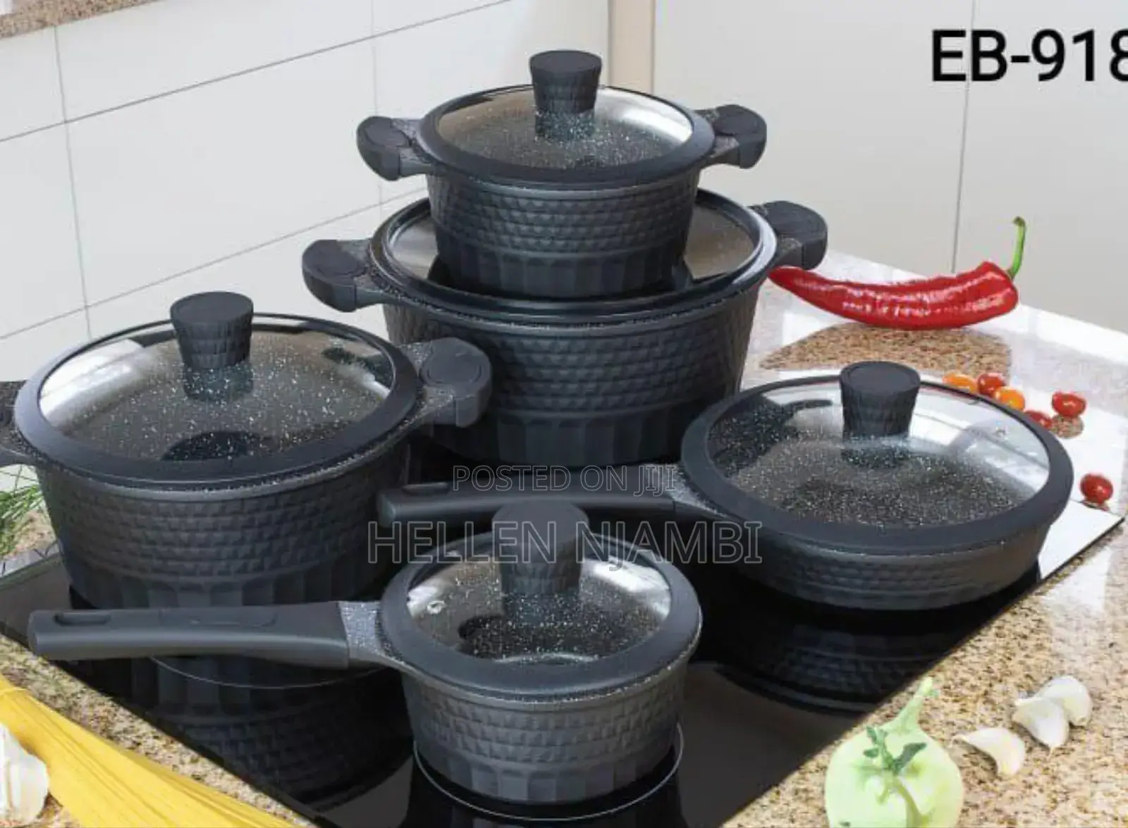 Edenburg 8196 Nonstick Cookware Set