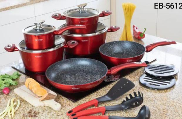 Edenburg 15pcs Nonstick Cookware Set - main view