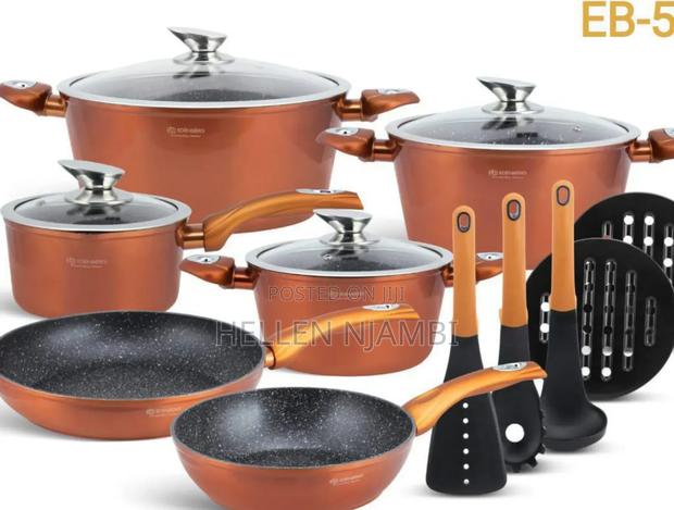 Eb5618 Edenburg Cookware Set - main view