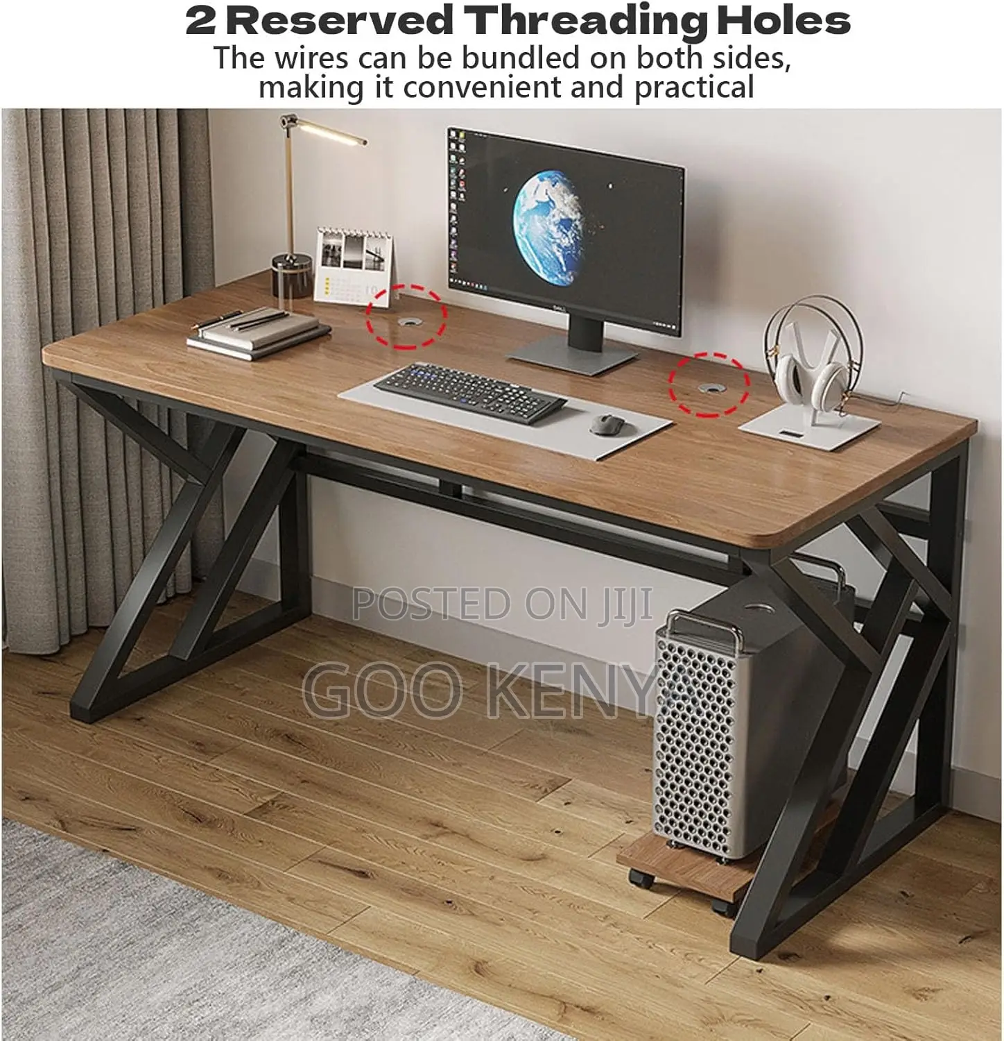 Office Desk; Generic Computer Office Desk.