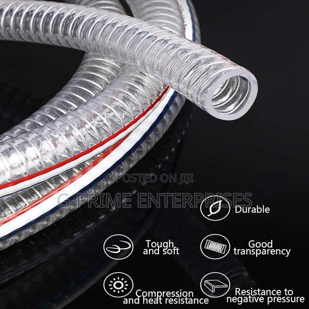 Sunction Pipe Wired/Steel Wired PVC Pipe - thumbnail 2