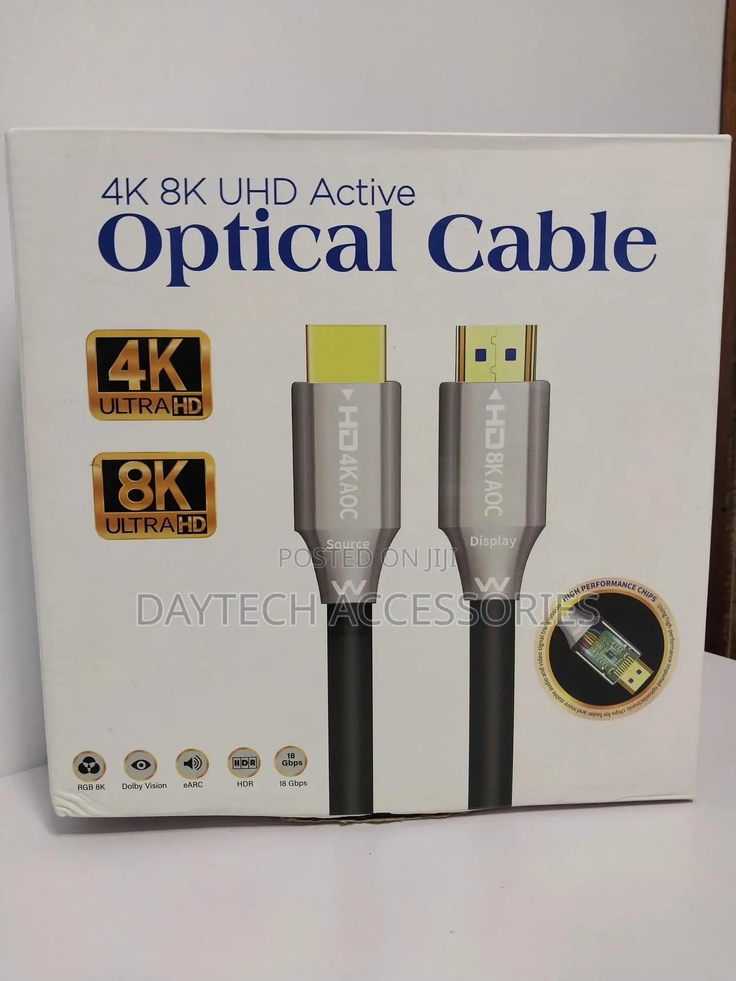 50m Hdmi Fiber Active Optical Cable (Aoc) - 8kuhd at 60 Hz