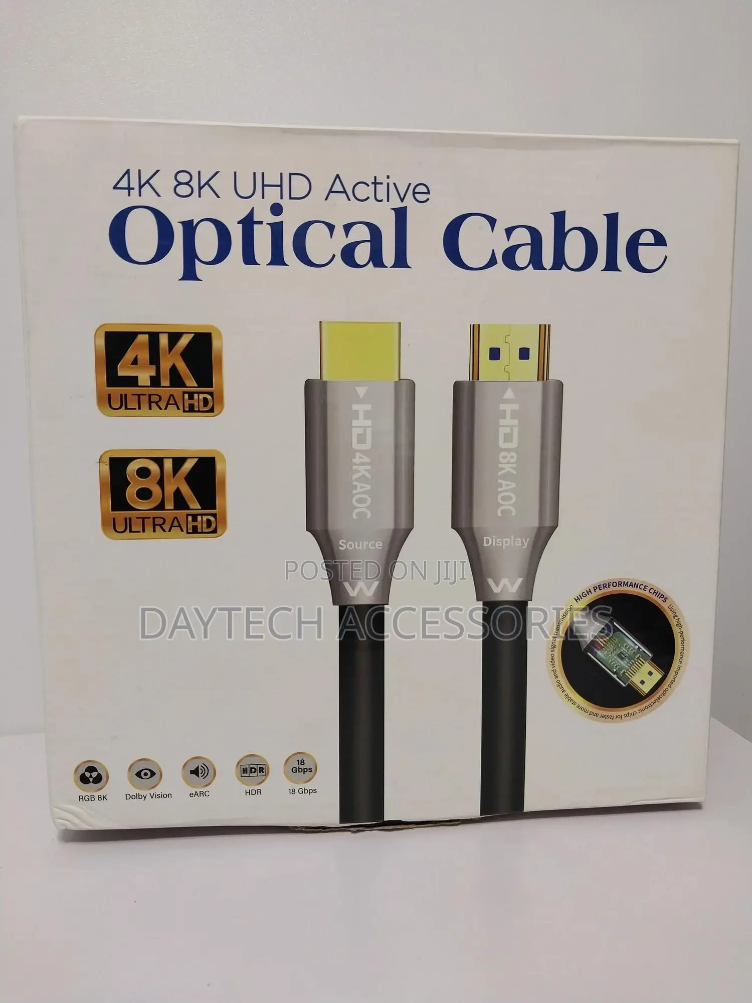 Hdmi Fiber Optical Cable 48gbps Support With at 60hz - 40m