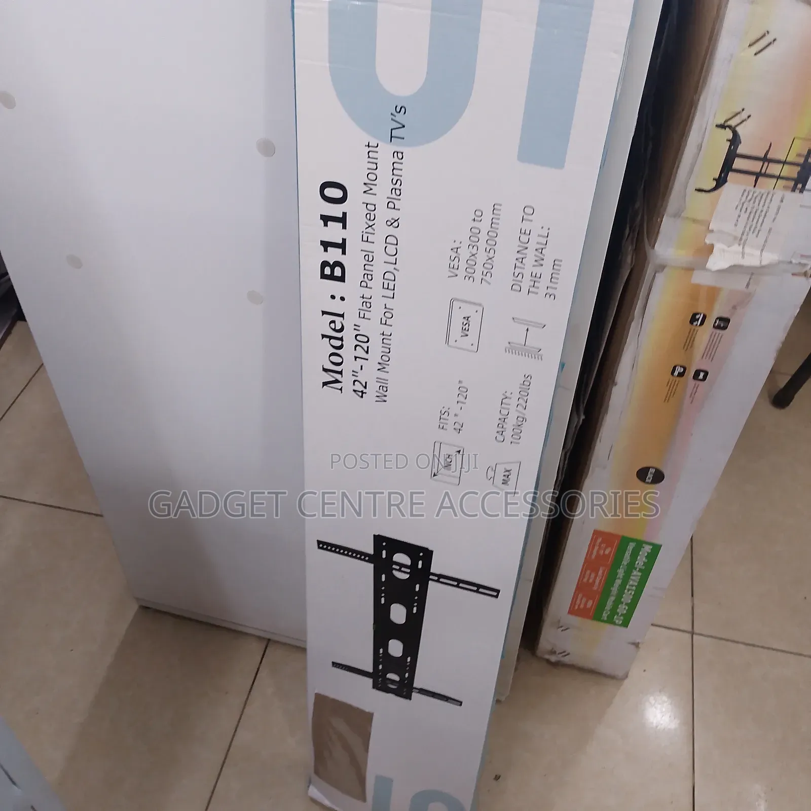 B110 Fixed Tv Mount 42" to 120 "