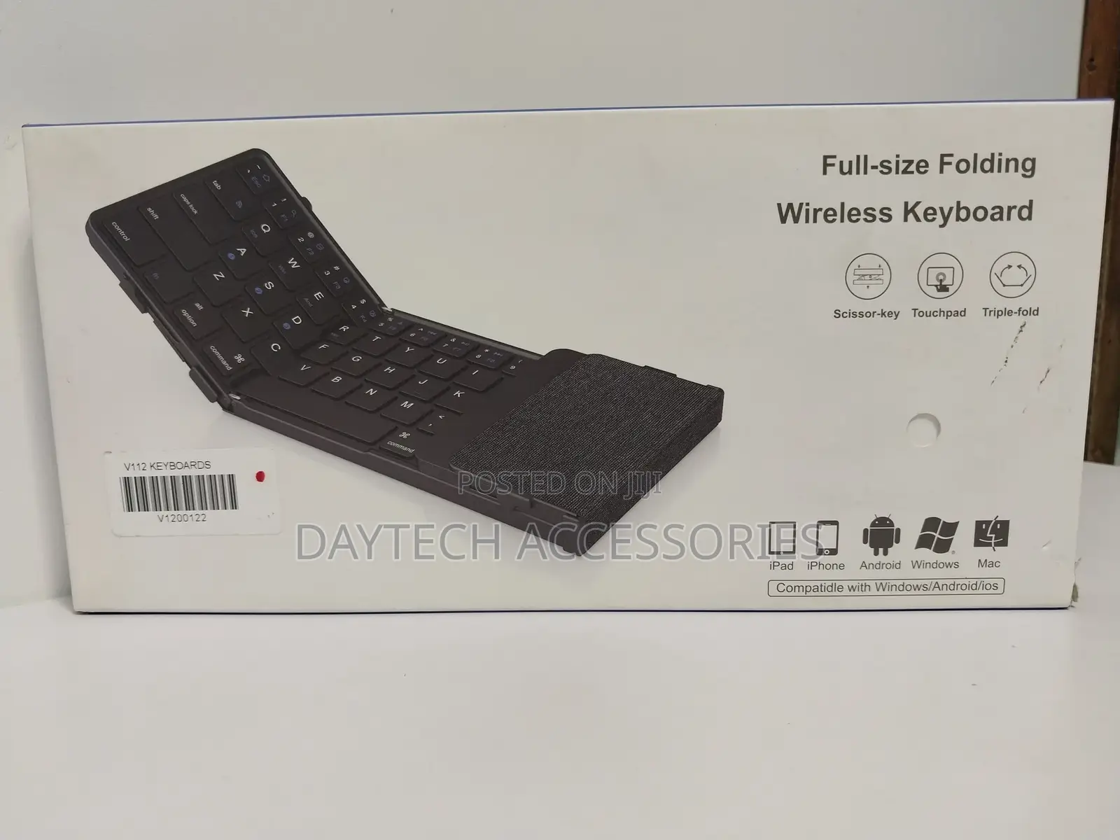 Foldable Bluetooth 5.1 Touchpad Portable Wireless Keyboard