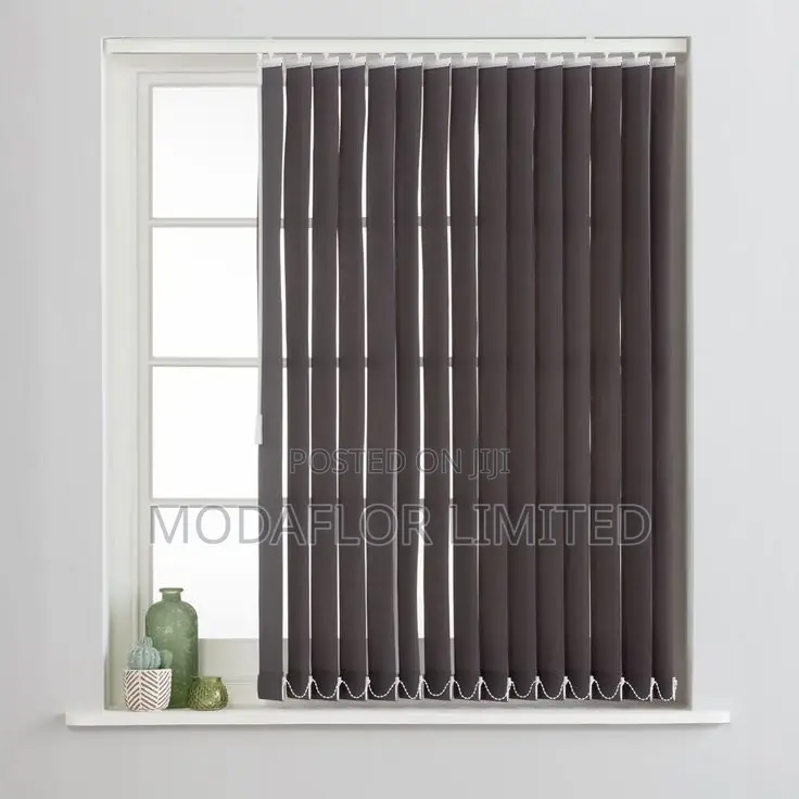 “Big Windows? Big Style.” With Vertical Window Blinds