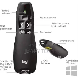Wireless Laser Presenter Usb Remote Control Mouse