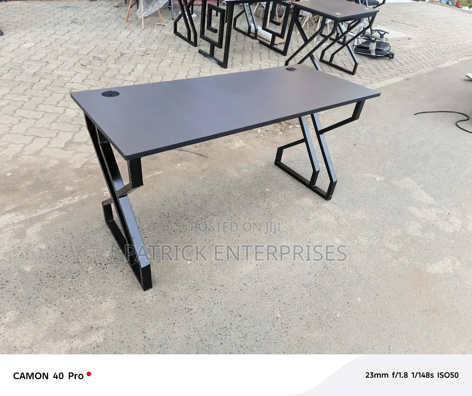 Modern Metallic 1.4 MTR Office/Home Computer Study Desk