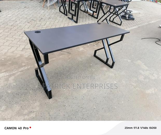Modern Metallic 1.4 MTR Office/Home Computer Study Desk - thumbnail 2