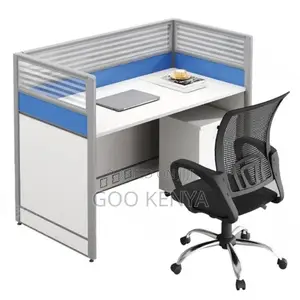 Office Tables ; 4-Way Office Workstation.