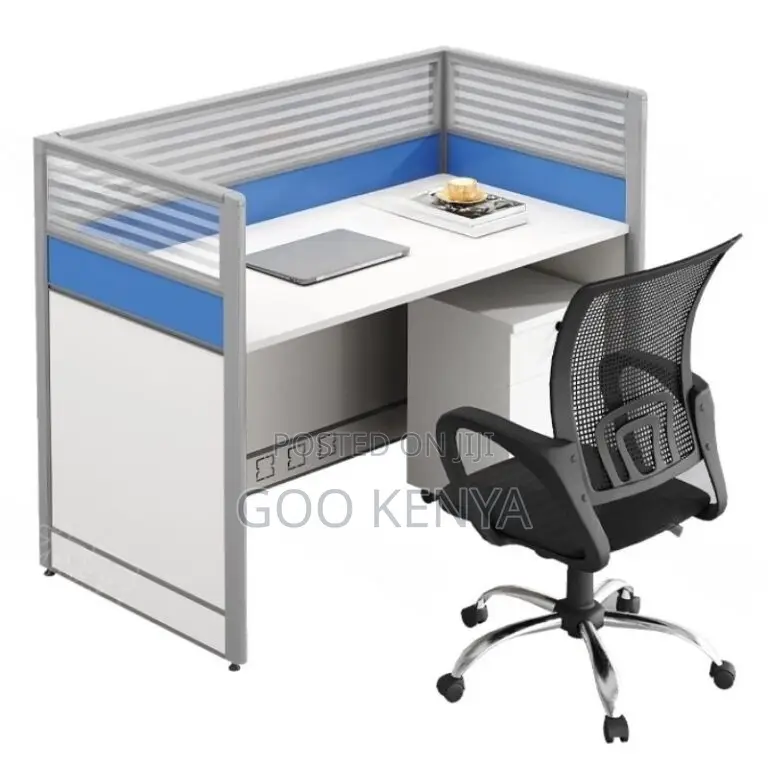 Office Tables ; 4-Way Office Workstation.