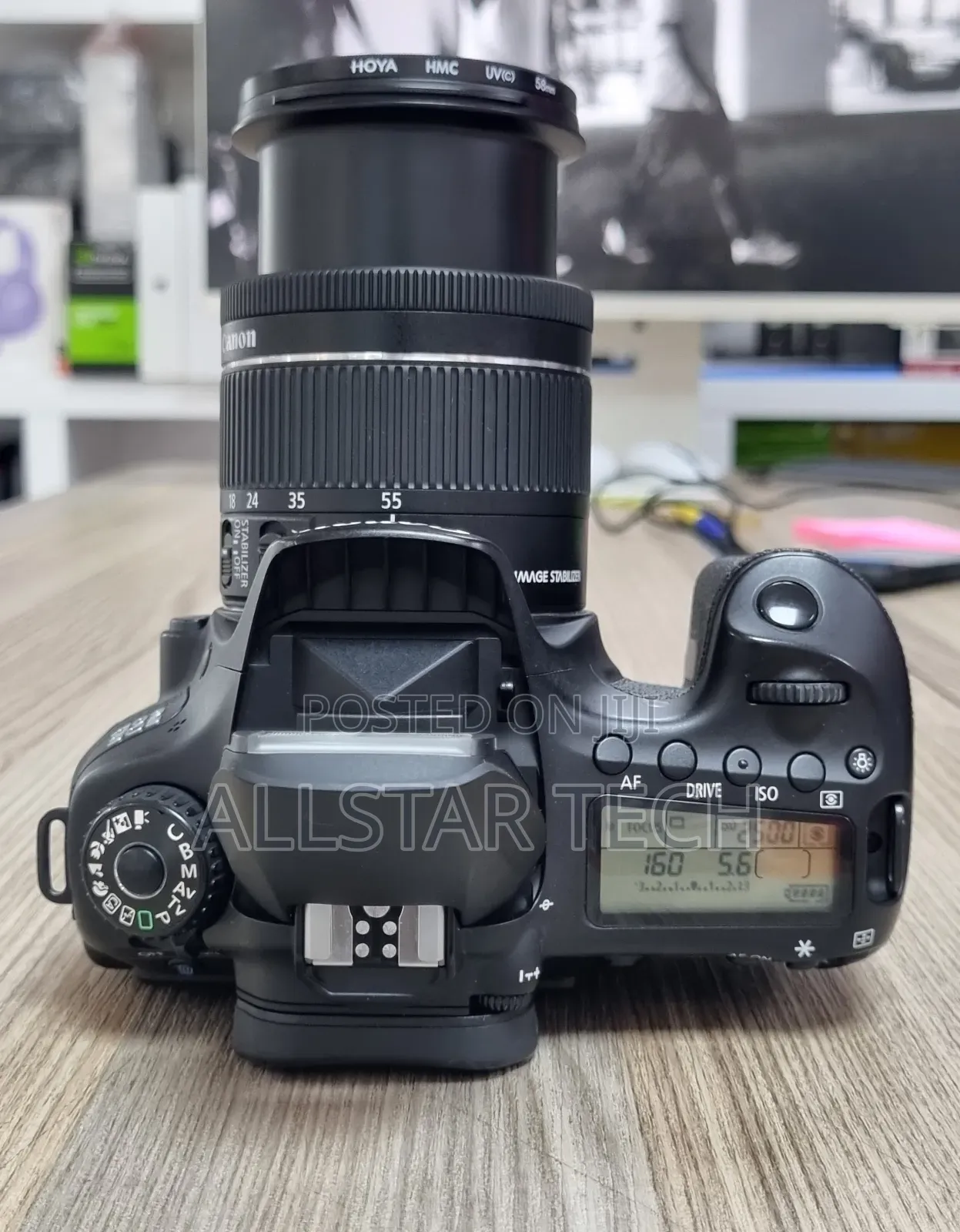 Canon Eos 60d DSLR Camera With 18-55mm F/3.5-5.6 STM Lens