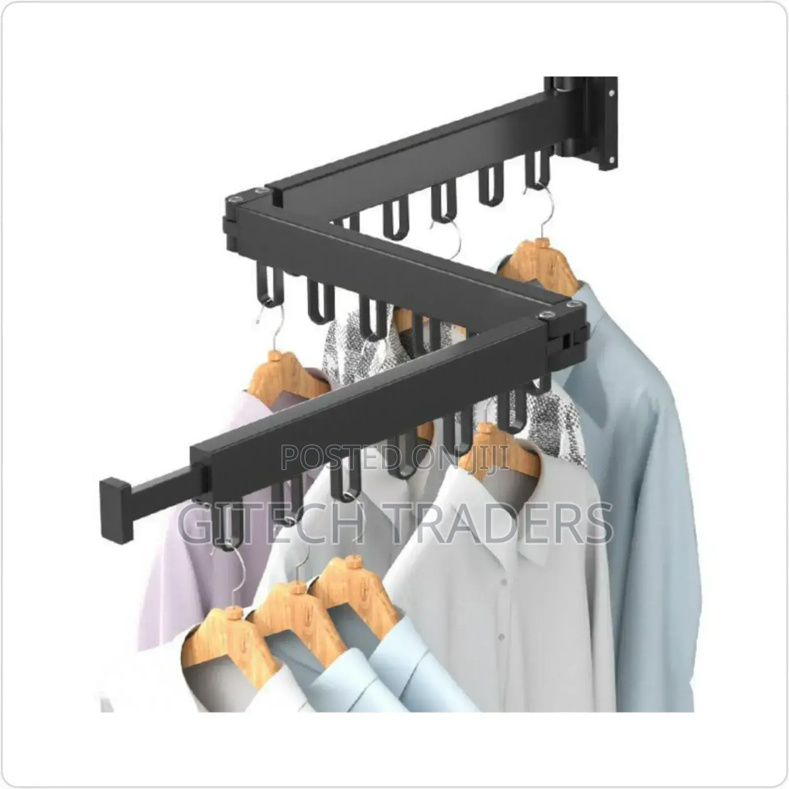 Foldable Wall Mounted Drying Rack Clothe
