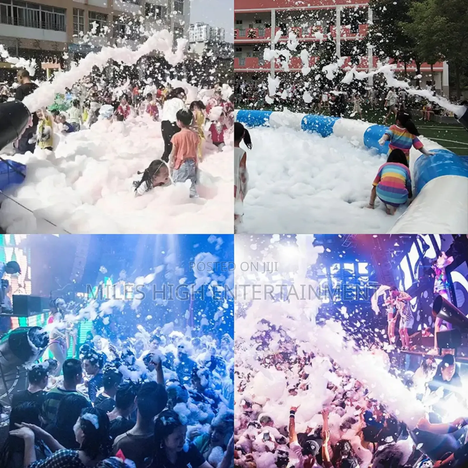 Water Slide Foam Machine Hire