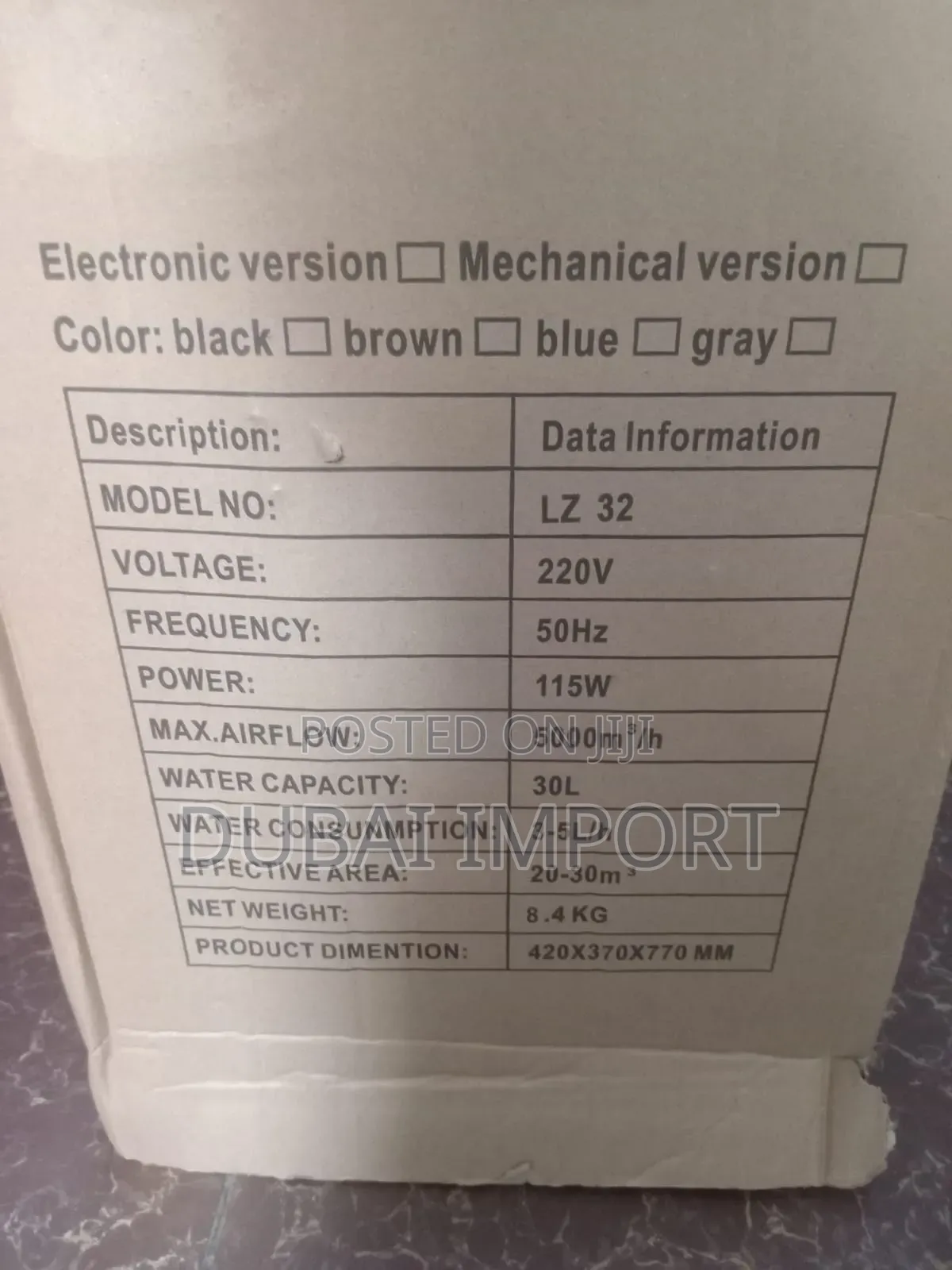 30litres Air Cooler Evaporative Purification Air Cooler